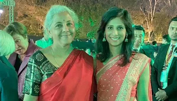 Gita Gopinath, Nirmala Sitharaman's Picture-Perfect Moment From G20 Meet