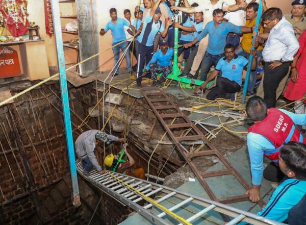 14 Dead After Falling Into Well As Indore Temple Floor Collapses