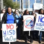 Texas announces takeover of Houston schools, stirring anger